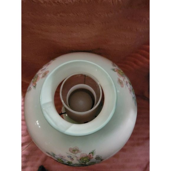 Vintage GWTW hand painted ceramic lamp signed by artist 21.5" tall large heavy - Picture 2 of 3